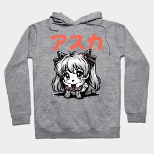 Kawaii Asuka Evangelion Cute Hoodie